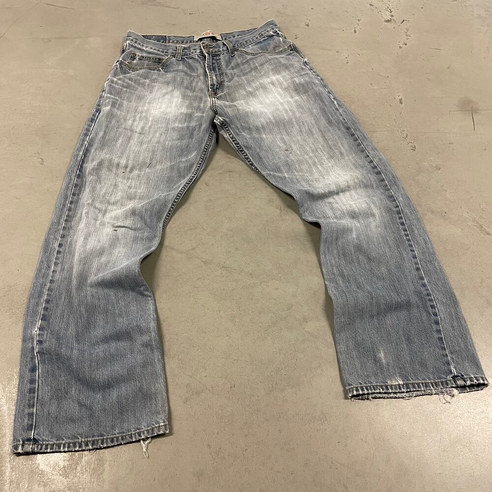 y2k wrangler baggy bootcut jeans 31x32